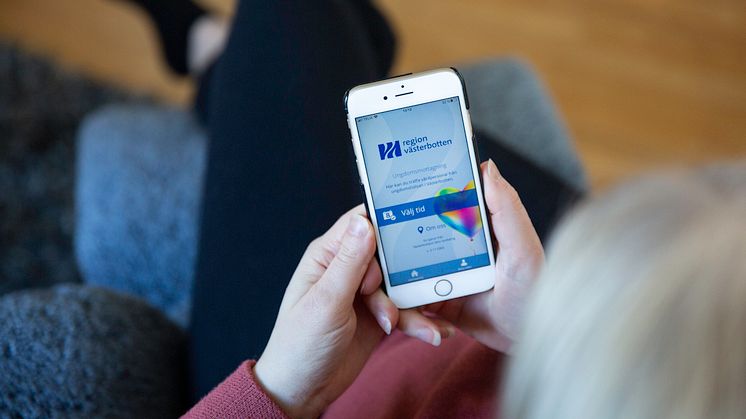 Ungdomsmottagningarna i Västerbotten får egen app