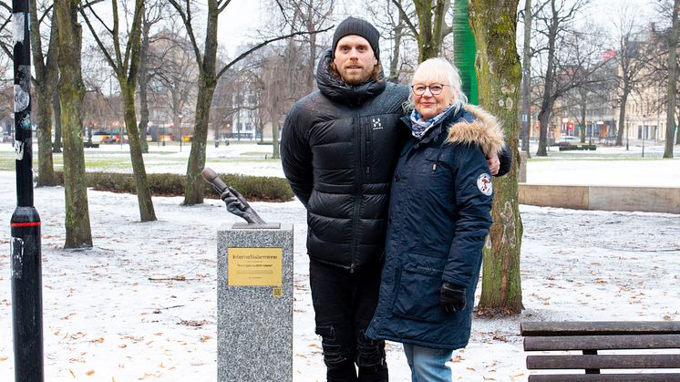 Norrköping har fått sitt första monument tillägnat internetkultur