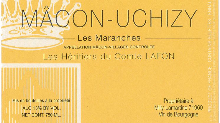 Exklusiv lansering från Les Héritiers du Comte Lafon den 3:e maj.