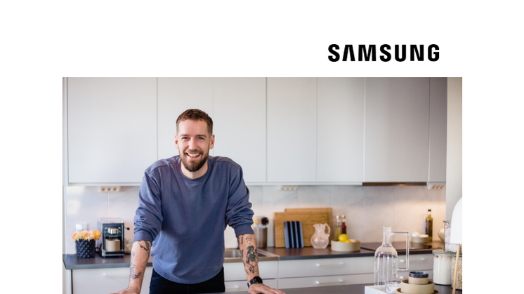 Samsung och Nisse Hallberg utforskar det smarta hemmet i ny Youtube-serie
