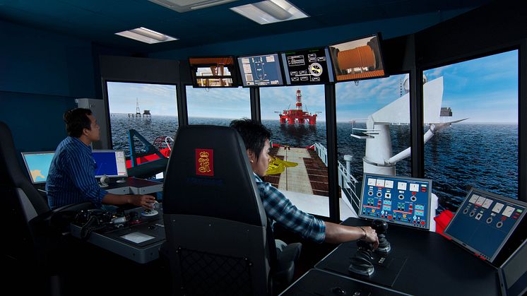 K-Sim Offshore with integrated Kongsberg Dynamic Positioning system is specially designed for advanced offshore operations and will be vital in JMI’s future training programs.