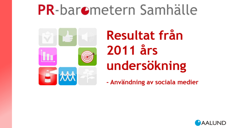 Markant ökad användning av sociala medier bland svenska samhällsjournalister i sitt arbete!