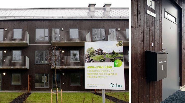 Första hyresgästerna flyttade in på Anna-Lisas Gård