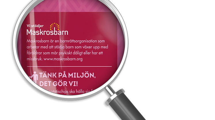 Information om Maskrosbarn på Jubileumschipspåse från OLW