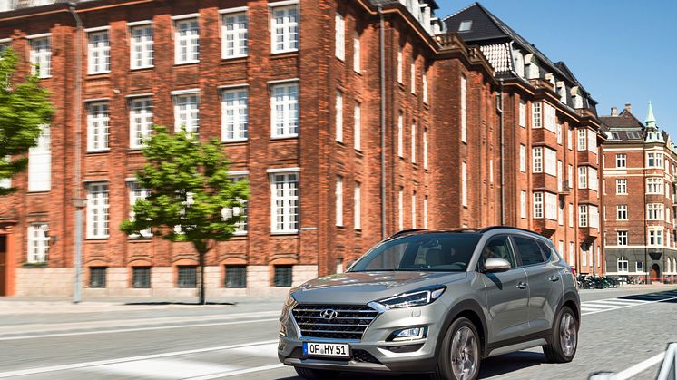 Nya Hyundai Tucson lanseras som 48 V mildhybrid.