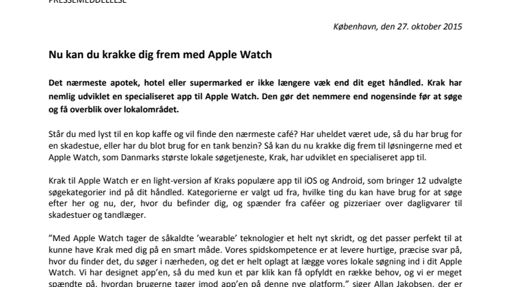 Nu kan du krakke dig frem med Apple Watch