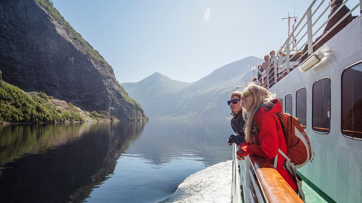 Fjordcruise på Geirangerfjorden starter opp 12. juni 2020