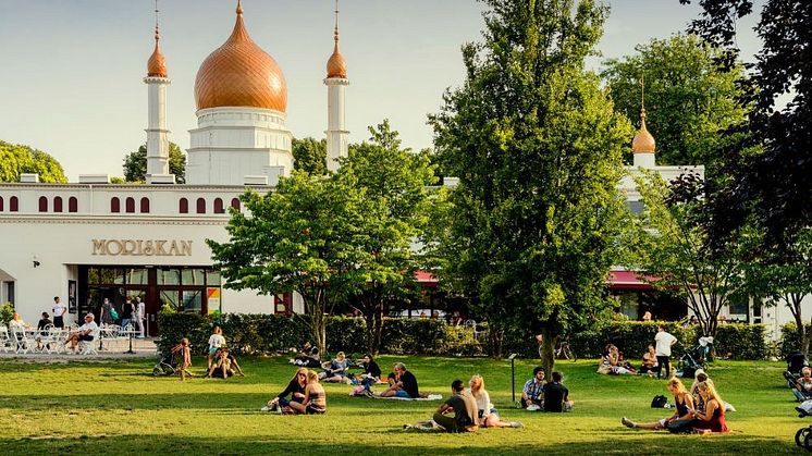 Summer in Folkets park, Malmö Photo: Werner Nyström