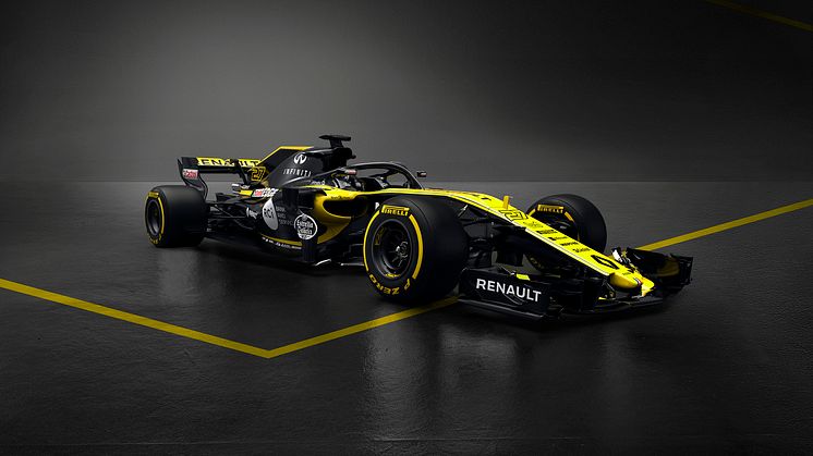 Renault R.S. 2018 F1 racer 