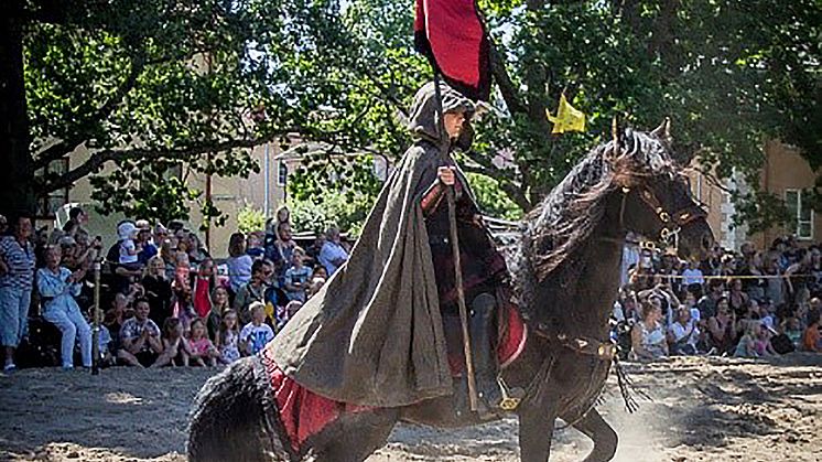 Den 28-30 juni är det medeltidsmarknad i Wadköping. Foto: Anna Matiros.