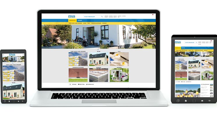 Finja lanserer ny og forbedret hjemmeside 