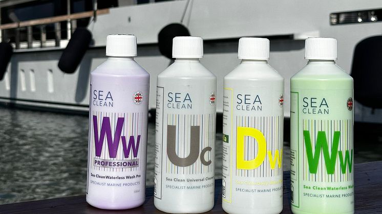 Sea Clean waterless cleaning solutions