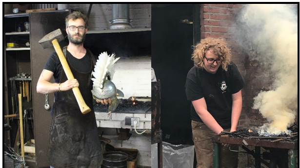 Image of Simon and Jeroen_forged in nederland