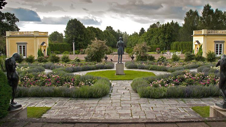 Vernissage och invigning av idéträdgårdarna i Rottneros Park 25 juni