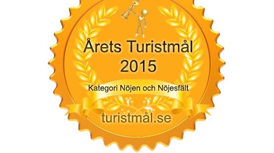 Astrid Lindgrens Värld har utsetts till ”Årets turistmål 2015” i kategorin ”Nöjen & nöjesfält”.