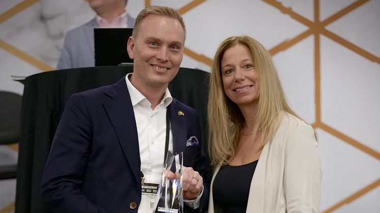 Bjelin härdade trägolv vinner pris för ’Best Overall Product’ på TISE 2023