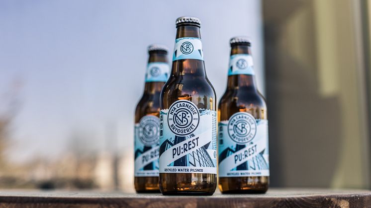 Sweden’s first beer brewed with recycled water