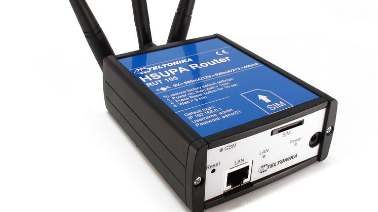 3G router med WLAN för HSUPA: RUT-105 