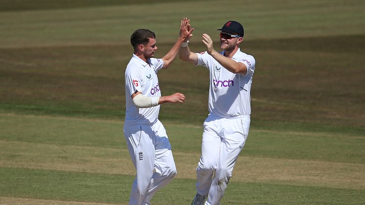 Derbyshire's Sam Conners and Essex's Sam Cook are part of the training group. Photo: Getty Images