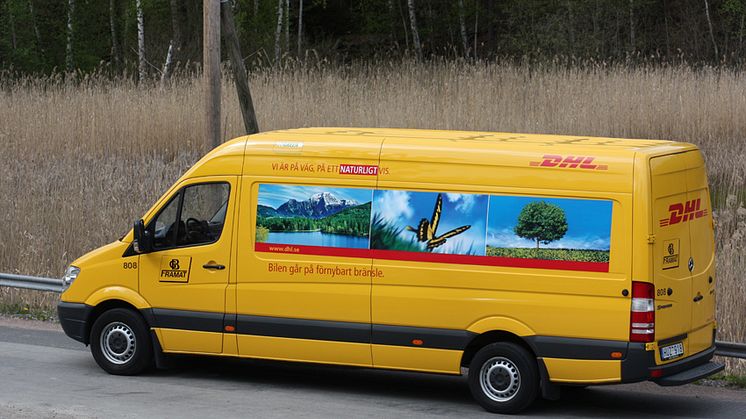 DHL först i branschen med riktig miljöfrakt