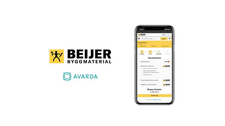 Beijer Byggmaterial byter till Avarda som betalningsleverantör: ”Beijers varumärke kommer stå i centrum”