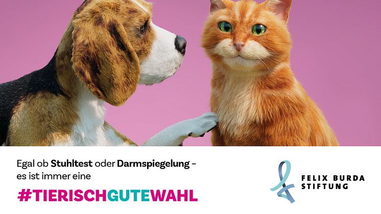 Social Media Motiv #TierischGuteWahl