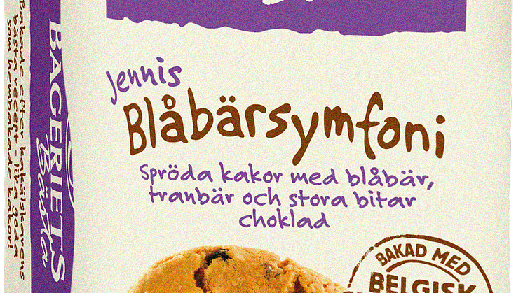 Jennis Blåbärssymfoni - en nyhet för bär- och chokladälskare