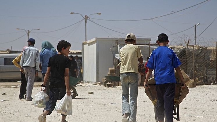 Hotande hungersnöd bland Syriens barn