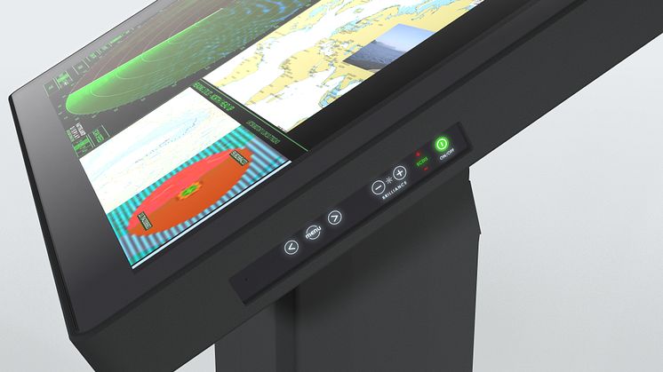 Series X 55” Ultra High Definition Chart & Planning Table can be seen at Nor-Shipping (stand B02-25) 