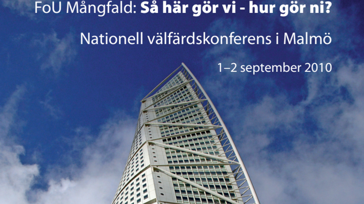 Nationell välfärdskonferens i Malmö