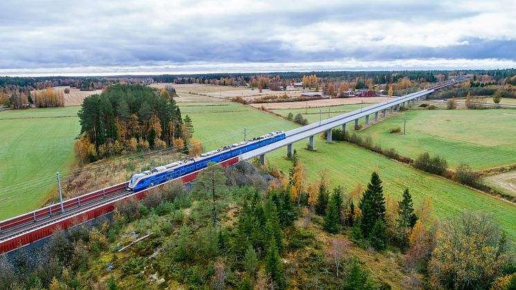 Granskningen av namnunderskrifter för en folkomröstning om dragningen av Norrbotniabanan genomförd