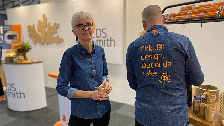 “We all need to work more with circularity in mind,” says Barbro Berggren of DS Smith Packaging.