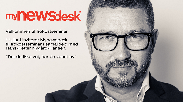 Frokostseminar i samarbeid med Hans-Petter Nygård-Hansen