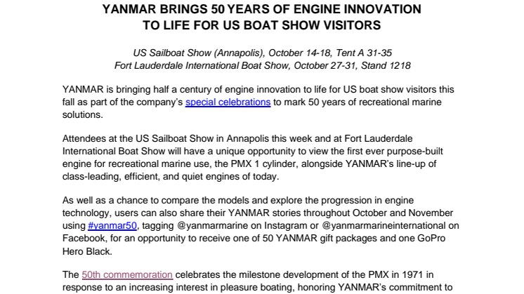 October 13 2021 - YANMAR Brings 50 Years of Engine Innovation to Life.pdf