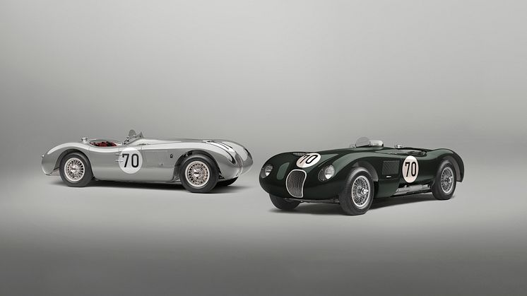 JAGUAR C-TYPE CONTINUATIONS MED SPECIFIKATIONER, DER HYLDER MODELLENS BANEBRYDENDE PRÆSTATIONER I 1953