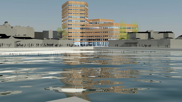 Pressinbjudan: Byggstart för Malmö högskolas nya profilbyggnad