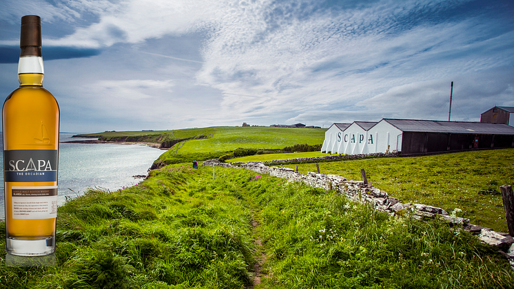 Scapa bottle & Distillery