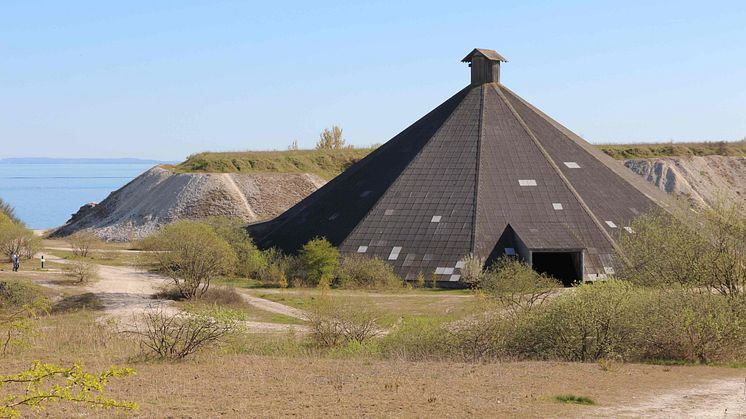 Boesdal Pyramiden, Stevns Klint. Fotograf Dorte Færch