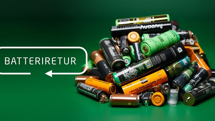 Den ny kollektive ordning Batteriretur overtager håndteringen af producentansvaret for batterier.