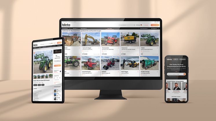 Blinto.de: Your marketplace to buy and sell used machinery online is now live! 