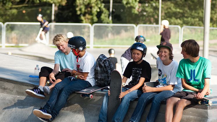 Skateparken vid Bergakungen. Bild: Aske Holst