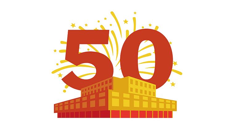 Pressinbjudan: Bibliotekshuset fyller 50 år välkommen att fira!