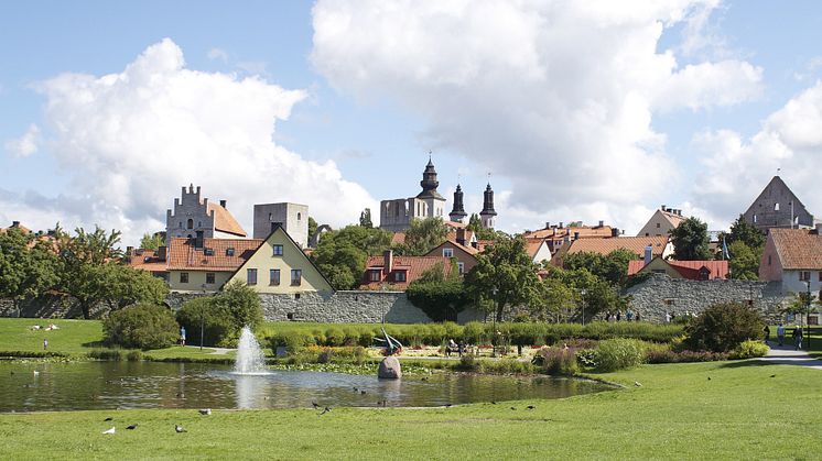 Almedalen i Visby