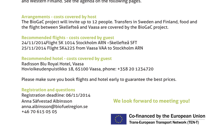 Invitation study visit Sweden-Finland, November 24-25