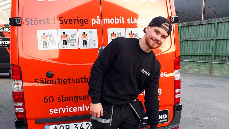 Hydroscands nytillskott Linus Hall förstärker det växande teamet i Stockholm