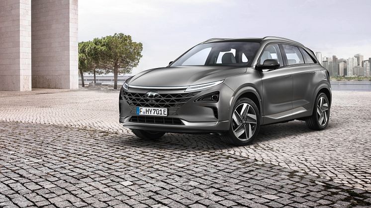 Hyundais helt nye hydrogenelektriske NEXO. Foto: Hyundai