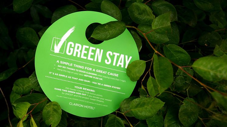 Succé för Green Stay på Clarion Hotel 