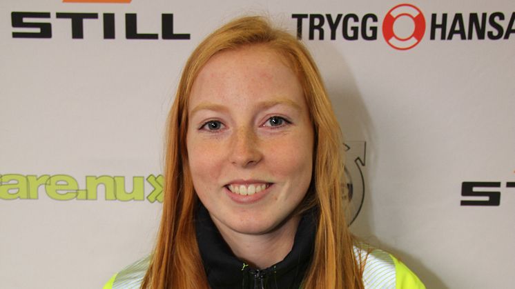 Josefin Axfjord är glad vinnare av Kvaltävling till Yrkes-SM
