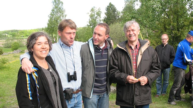 Invigning av Gredelby hagar och Trunsta träsk i Knivsta kommun 2009
