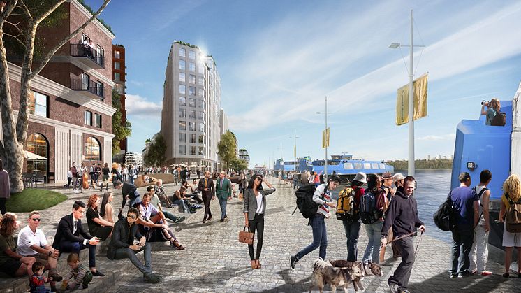 Värtahamnen i fokus när kontor i nya attraktiva stadsdelar diskuteras